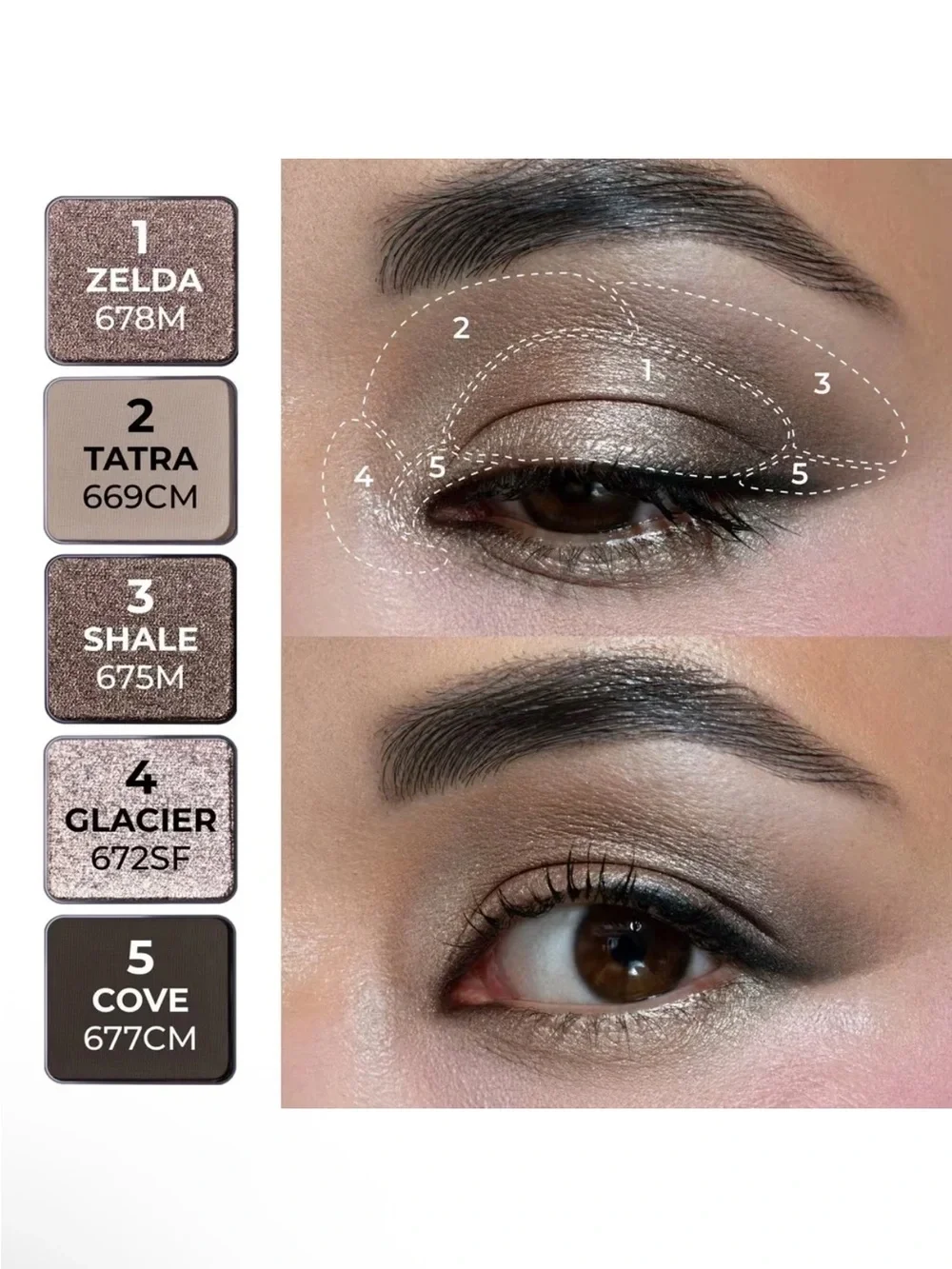 NATASHA DENONA I Need a Cool Eyeshadow Palette Authentic NIB